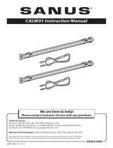 Sanus CALW01 instalační příručka