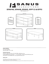Sanus EFAV40 instalační příručka