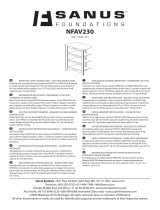 Sanus NFAV230 Uživatelský manuál