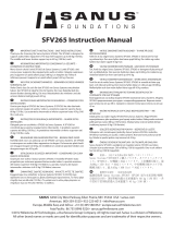 Sanus SFV265 instalační příručka