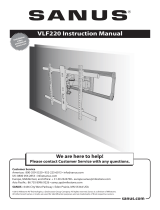 Sanus VLF220 instalační příručka