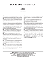 Sanus ML22 Uživatelský manuál