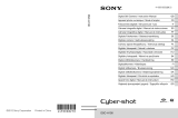 Sony Série DSC-H100 Uživatelský manuál