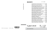 Sony Cyber Shot DSC-HX100 Uživatelský manuál