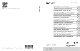 Sony Cyber Shot DSC-HX300 Uživatelský manuál