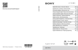 Sony DSC-RX10 Uživatelský manuál