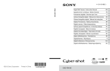 Sony Cyber Shot DSC-RX100 Uživatelský manuál