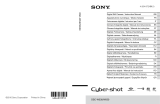 Sony Série Cyber Shot DSC-W550 Uživatelský manuál