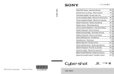 Sony CYBERSHOT DSC-W670 Uživatelský manuál