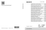 Sony DSC-HX50 Uživatelský manuál