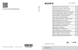 Sony Cyber-Shot DSC W710 Uživatelský manuál