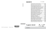 Sony CYBERSHOT DSC-WX10 Uživatelský manuál