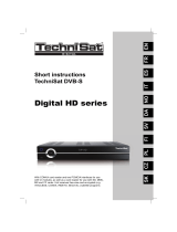 TechniSat HD-Vision DVB-S Uživatelský manuál
