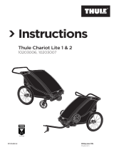 Thule Chariot Lite Uživatelský manuál