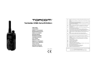 Topcom Twintalker 9500 Airsoft Edition Návod k obsluze