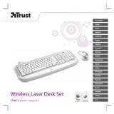 Trust Wireless Laser Desk Set for Mac IT Uživatelský manuál