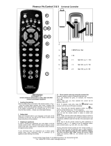 Vivanco Universal 3in1 remote control Návod k obsluze