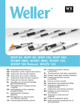 Weller WXP 120 Set Operativní instrukce