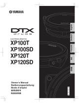 Yamaha XP120SD Uživatelský manuál