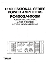 Yamaha PC4002 Návod k obsluze