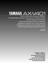 Yamaha 401 Návod k obsluze