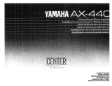 Yamaha AX-440 Návod k obsluze