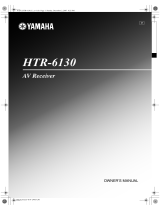 Yamaha 6130 - HTR AV Receiver Návod k obsluze