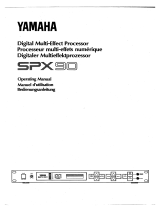 Yamaha SPX90 Návod k obsluze