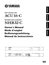 Yamaha ACU16-C Uživatelský manuál