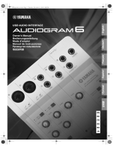 Yamaha Audiogram6 Návod k obsluze