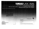 Yamaha MX-55 Návod k obsluze