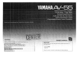 Yamaha AV-55 Návod k obsluze