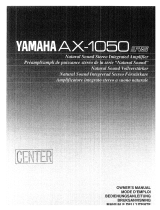 Yamaha AX-1050 Návod k obsluze