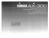 Yamaha AX-300 Návod k obsluze
