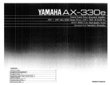 Yamaha AX-330e Návod k obsluze