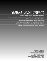 Yamaha AX-390 Návod k obsluze