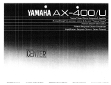 Yamaha AX-400 Návod k obsluze