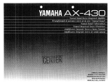 Yamaha AX-430 Návod k obsluze