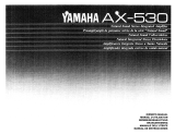 Yamaha AX-530 Návod k obsluze