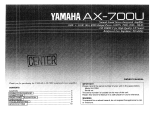 Yamaha AX-700U Návod k obsluze