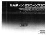 Yamaha AX-930 Návod k obsluze