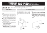 Yamaha NS-C50 Návod k obsluze