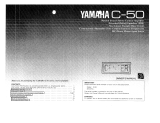 Yamaha C-50 Návod k obsluze