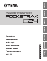 Yamaha POCKETRAK C24 Návod k obsluze