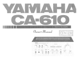 Yamaha CA-610 Návod k obsluze