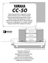 Yamaha CC-50 Uživatelský manuál