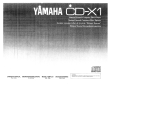 Yamaha CDX1 Návod k obsluze