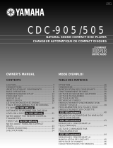 Yamaha CDC-505 Návod k obsluze