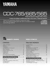 Yamaha CDC-565 Návod k obsluze