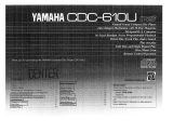 Yamaha CDC-610U Návod k obsluze